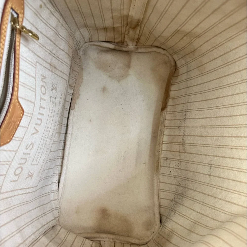 💎✨Authentic✨💎 Louis Vuitton Neverfull MM Damier Azur - Picture 12 of 14